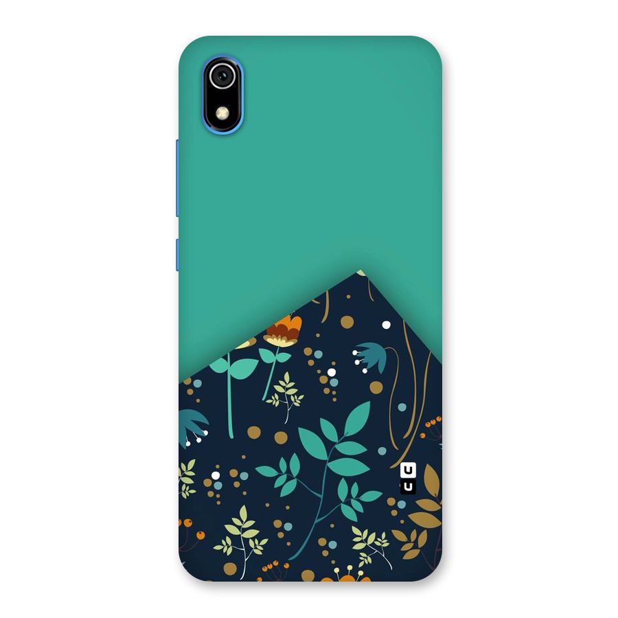 Floral Corner Back Case for Redmi 7A