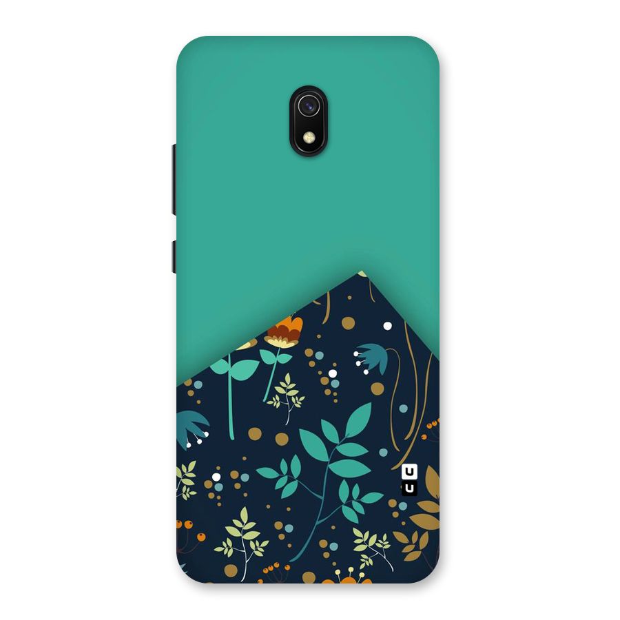 Floral Corner Back Case for Redmi 8A