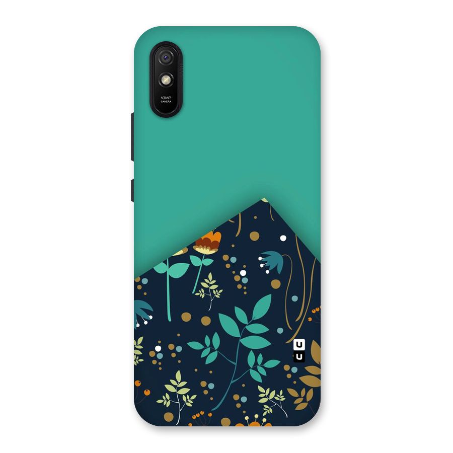 Floral Corner Back Case for Redmi 9A
