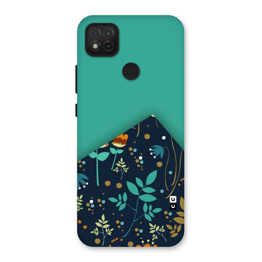 Floral Corner Back Case for Redmi 9C