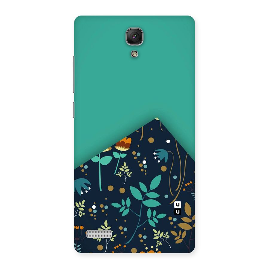 Floral Corner Back Case for Redmi Note