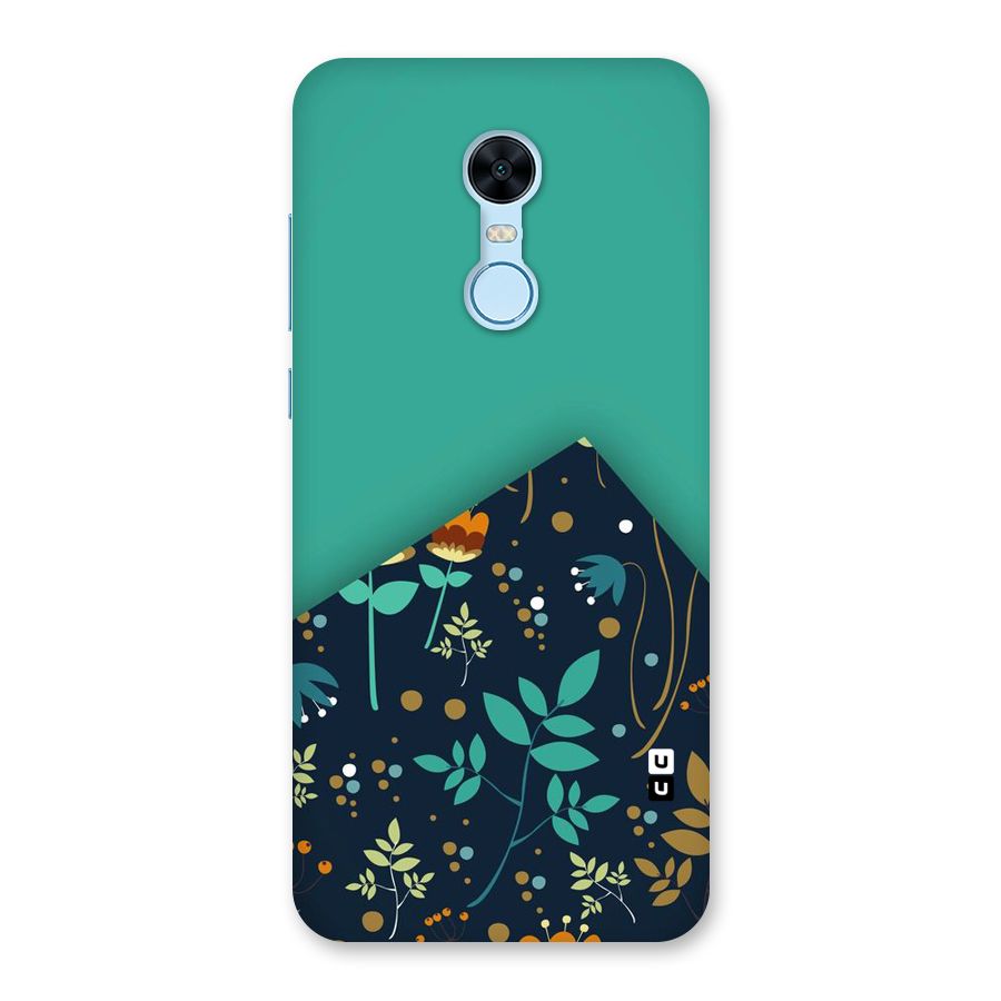 Floral Corner Back Case for Redmi Note 5