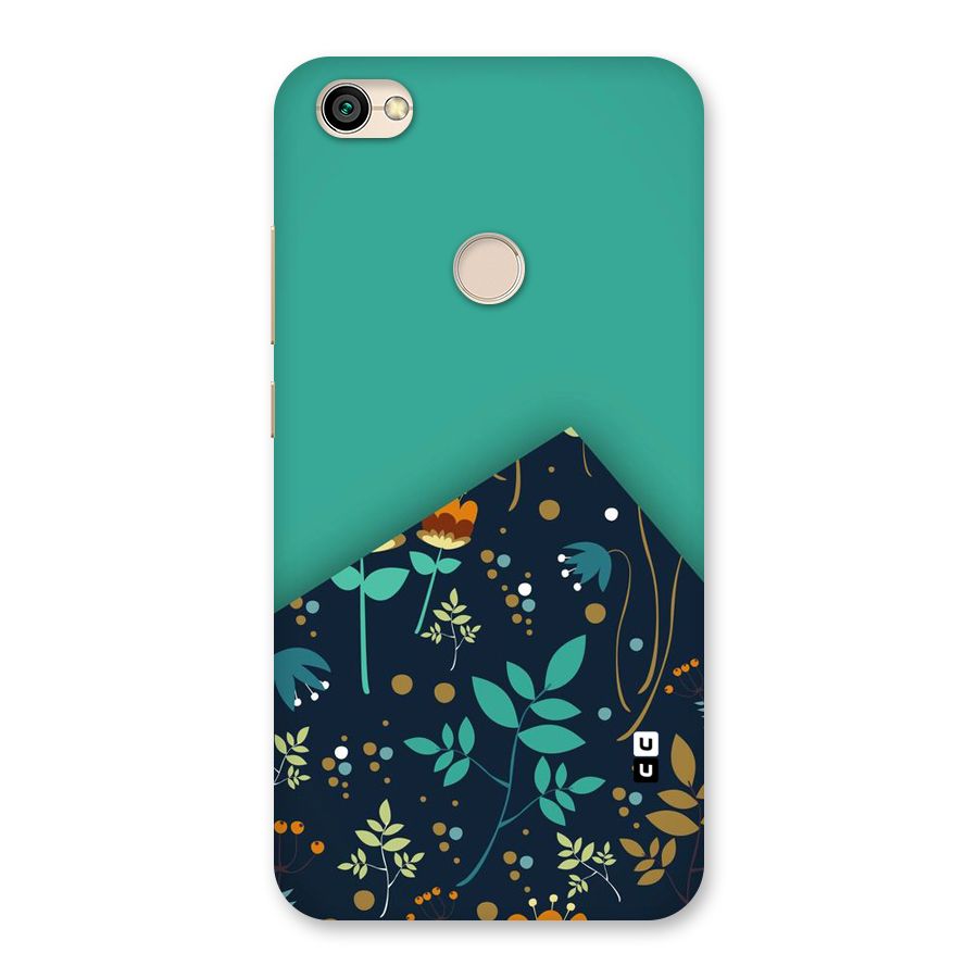 Floral Corner Back Case for Redmi Y1 2017