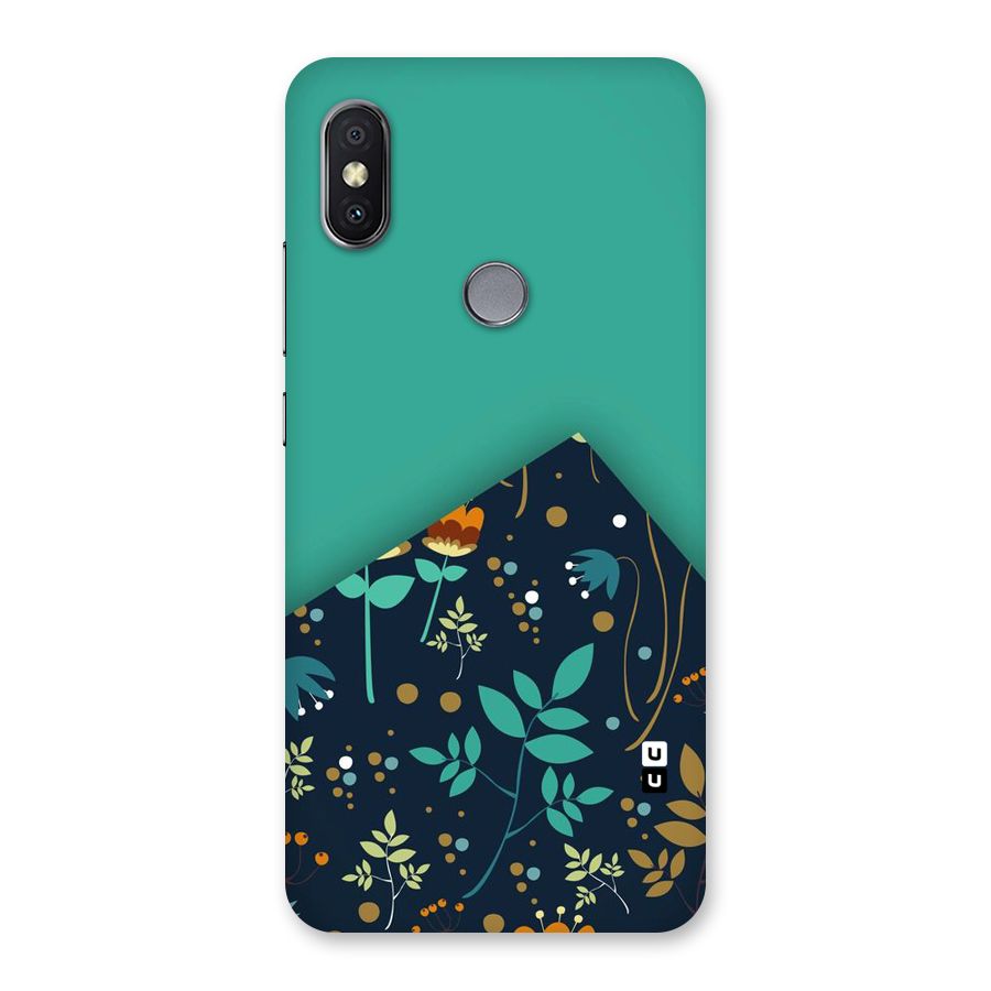 Floral Corner Back Case for Redmi Y2