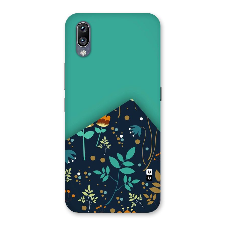 Floral Corner Back Case for Vivo NEX