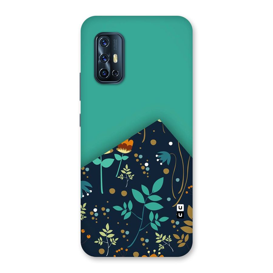 Floral Corner Back Case for Vivo V17