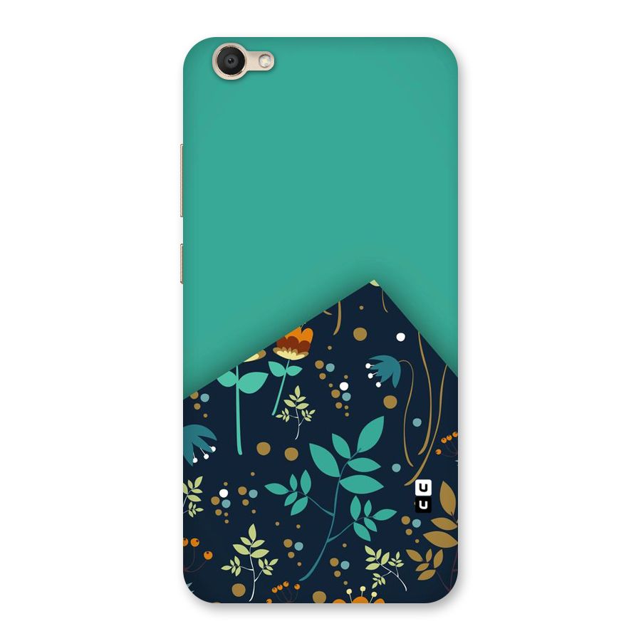 Floral Corner Back Case for Vivo V5