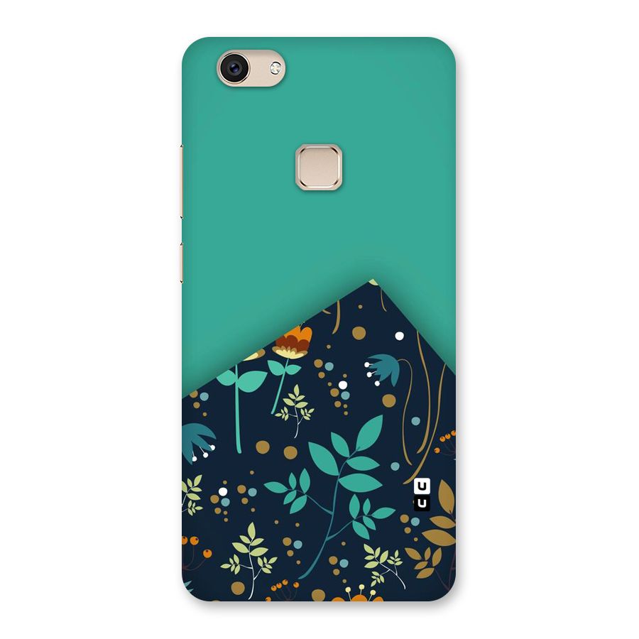 Floral Corner Back Case for Vivo V7