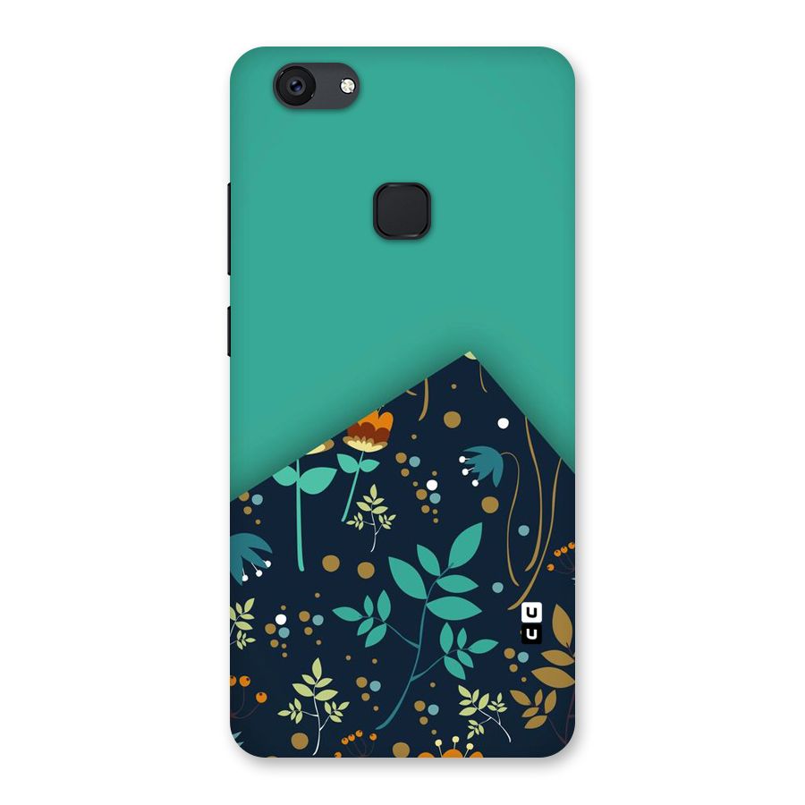Floral Corner Back Case for Vivo V7 Plus