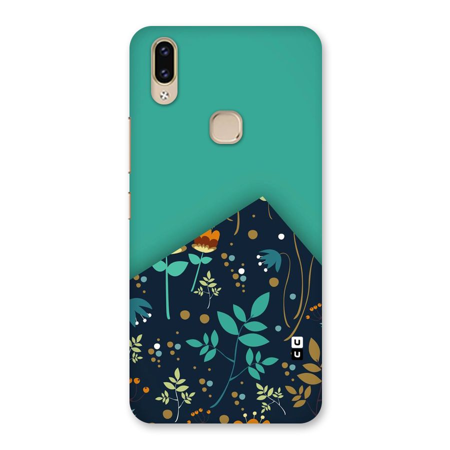 Floral Corner Back Case for Vivo V9 Youth