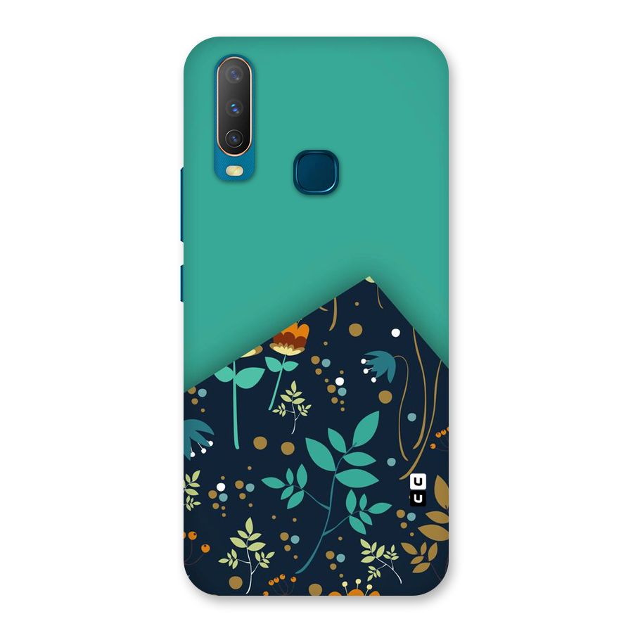Floral Corner Back Case for Vivo Y11