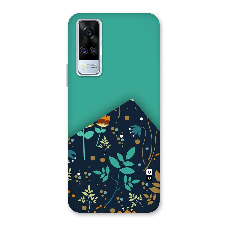 Floral Corner Back Case for Vivo Y31