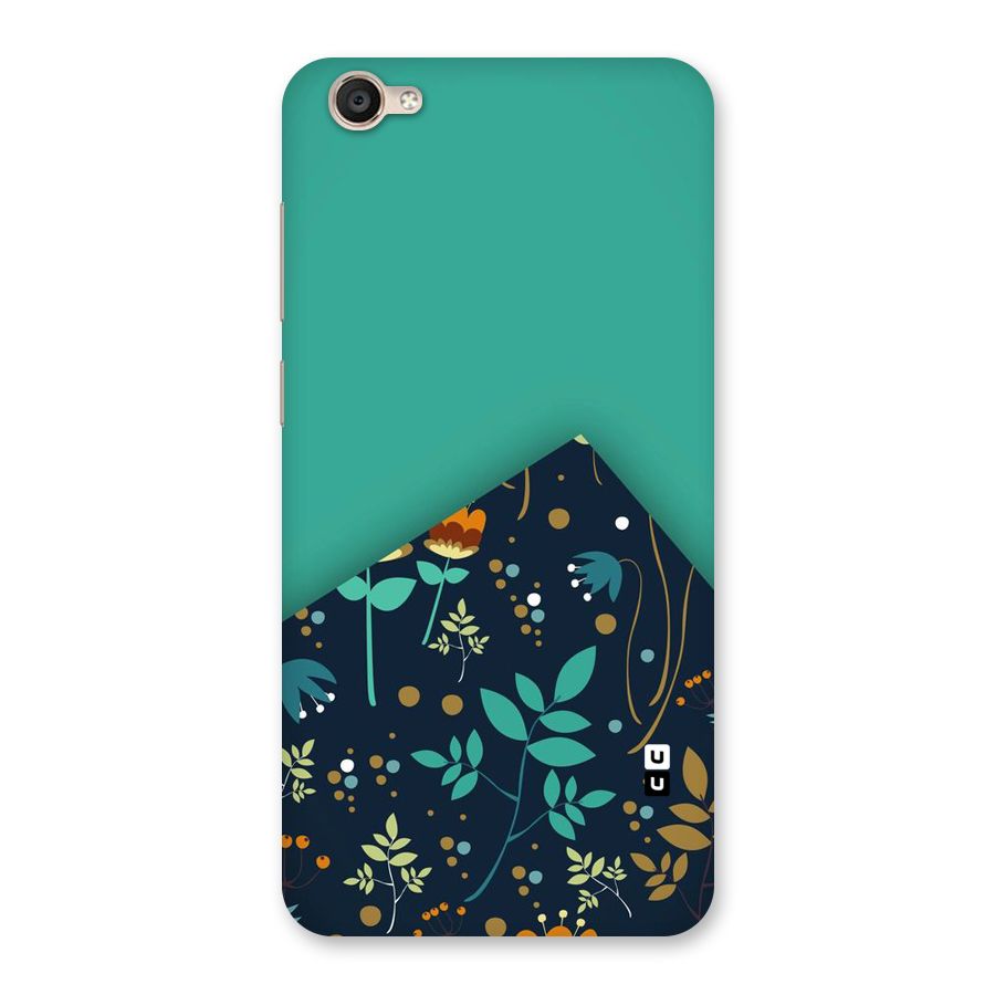 Floral Corner Back Case for Vivo Y55s