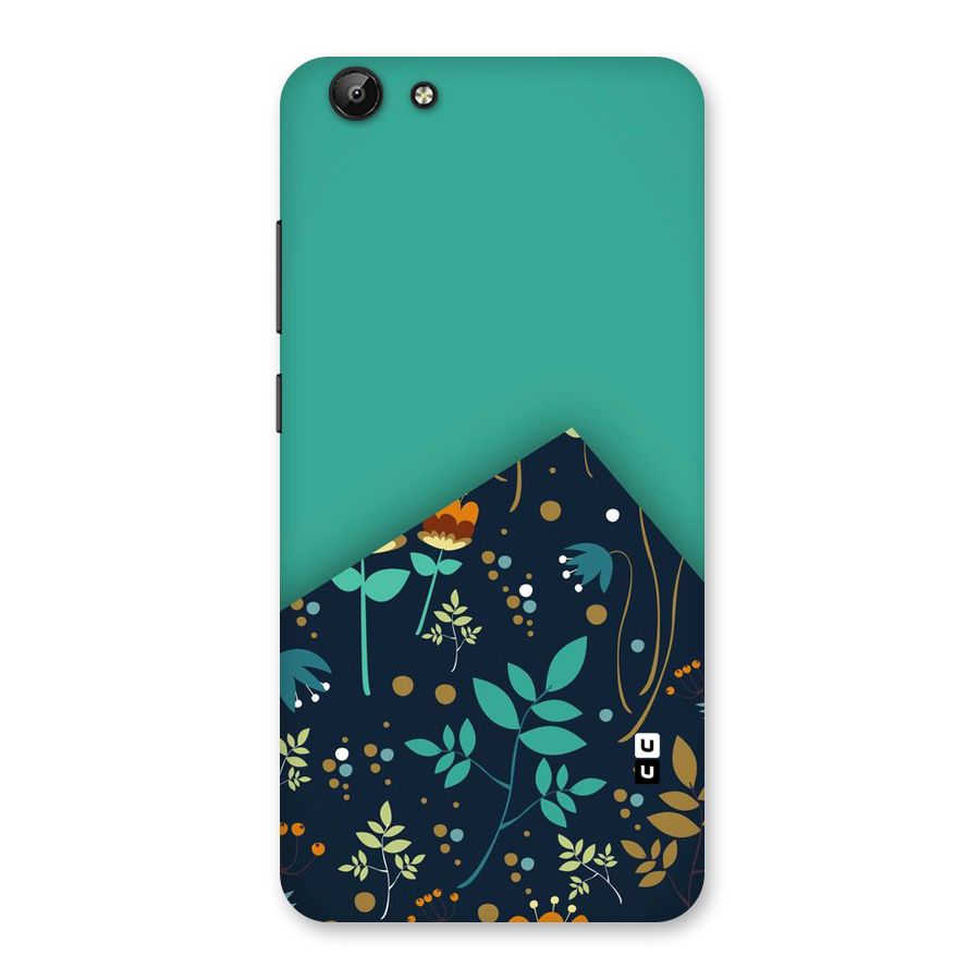 Floral Corner Back Case for Vivo Y69