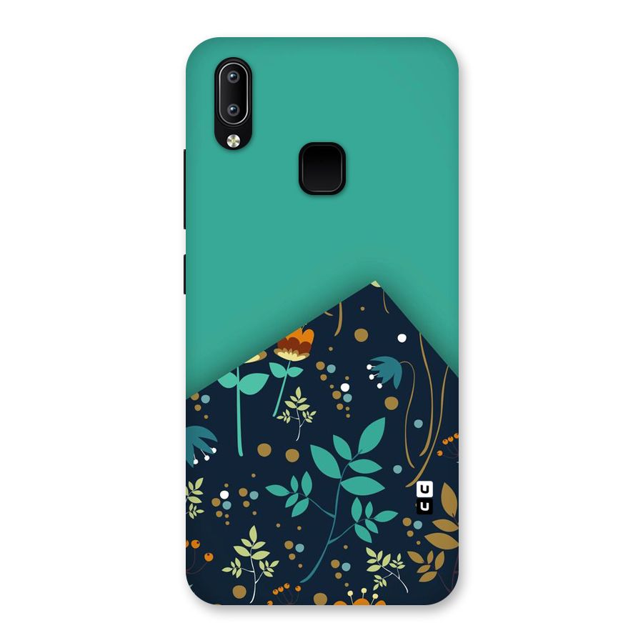 Floral Corner Back Case for Vivo Y93