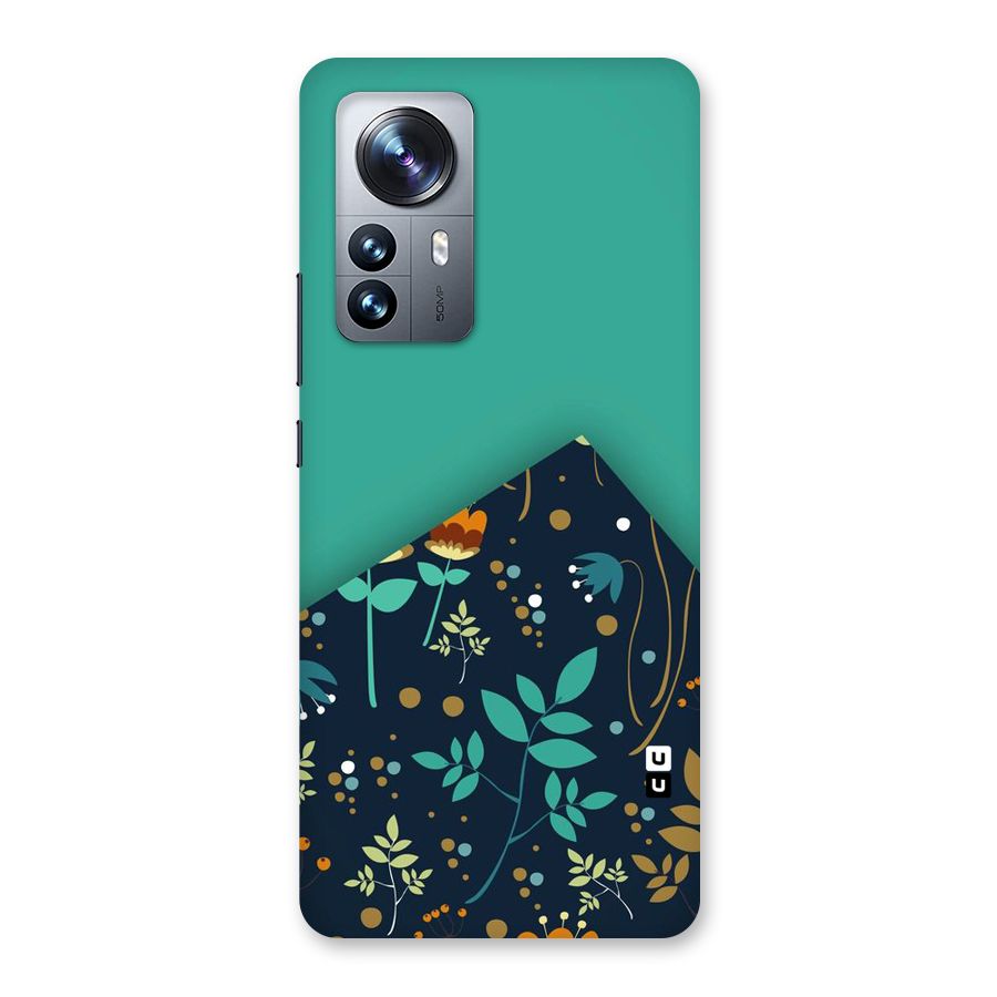 Floral Corner Back Case for Xiaomi 12 Pro