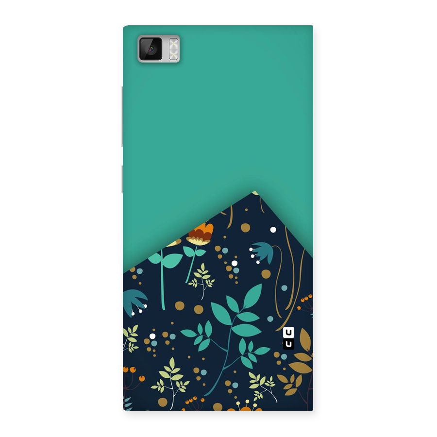 Floral Corner Back Case for Xiaomi Mi3
