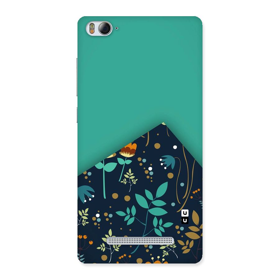 Floral Corner Back Case for Xiaomi Mi4i
