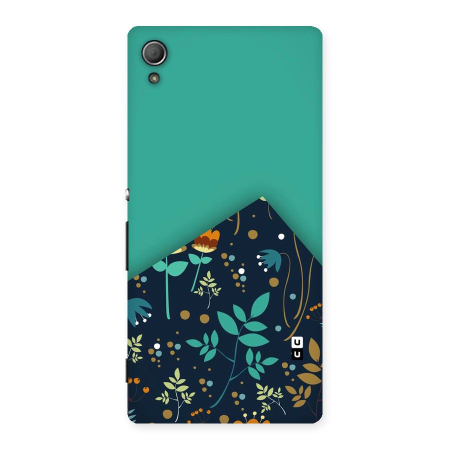 Floral Corner Back Case for Xperia Z4