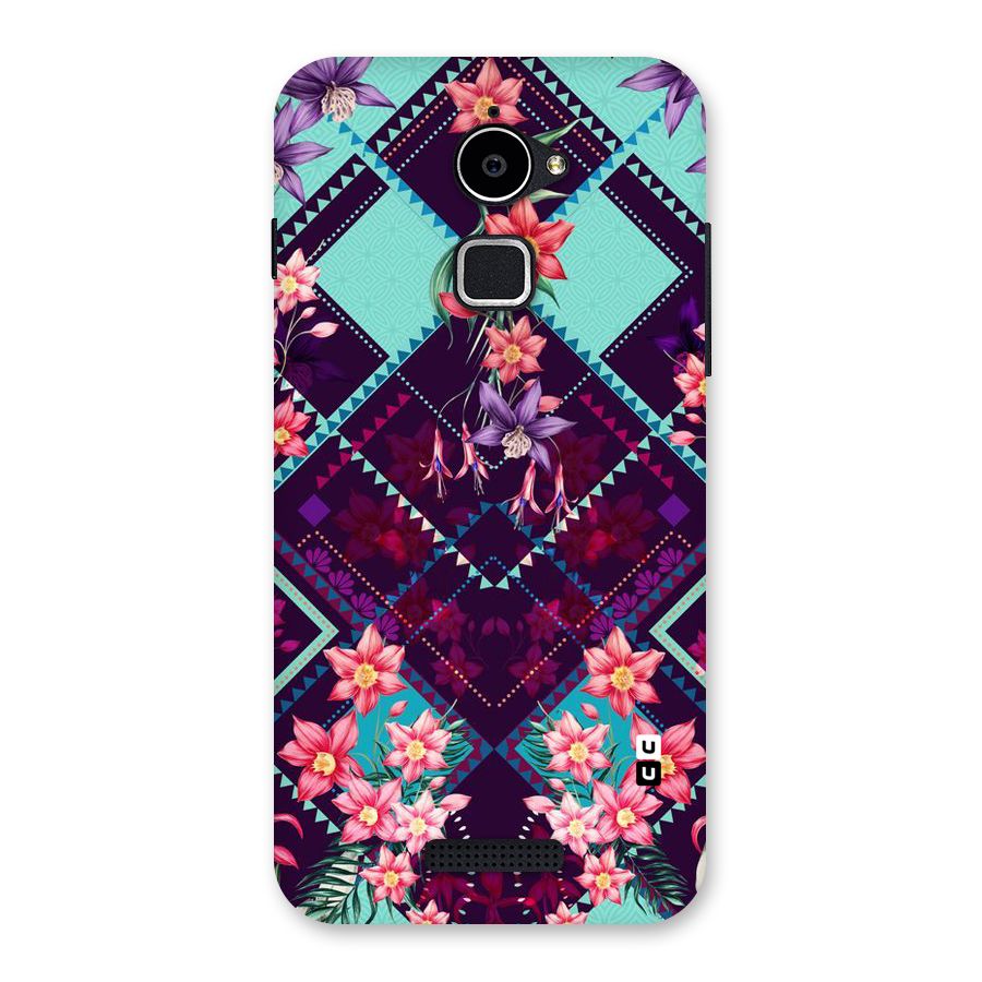 Floral Diamonds Back Case for Coolpad Note 3 Lite