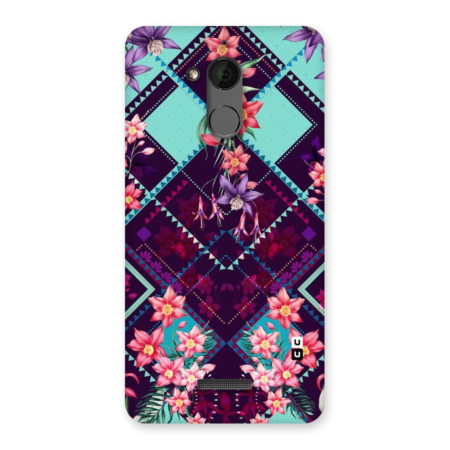Floral Diamonds Back Case for Coolpad Note 5