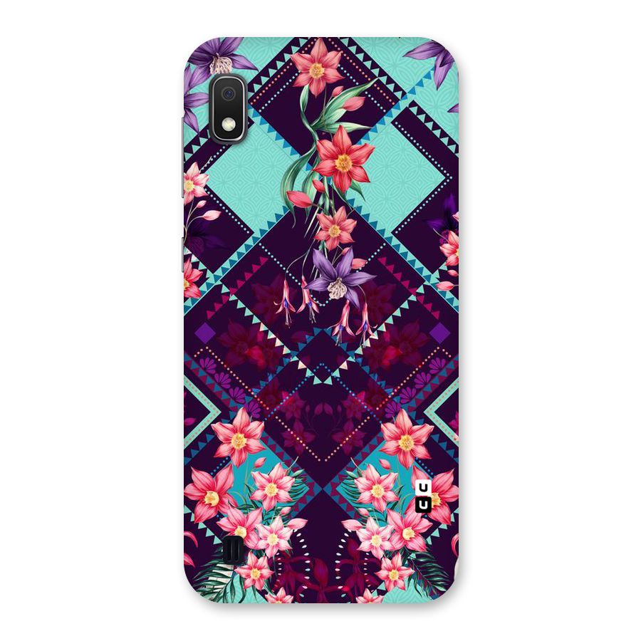 Floral Diamonds Back Case for Galaxy A10