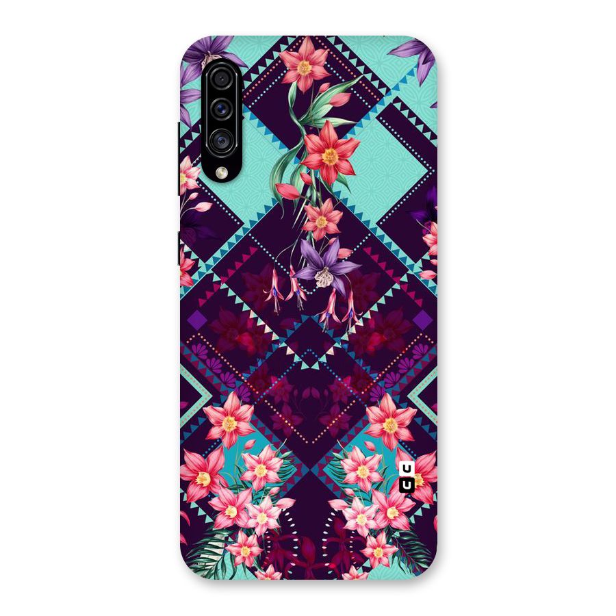 Floral Diamonds Back Case for Galaxy A30s