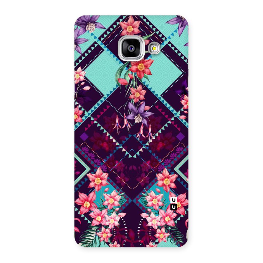 Floral Diamonds Back Case for Galaxy A5 2016