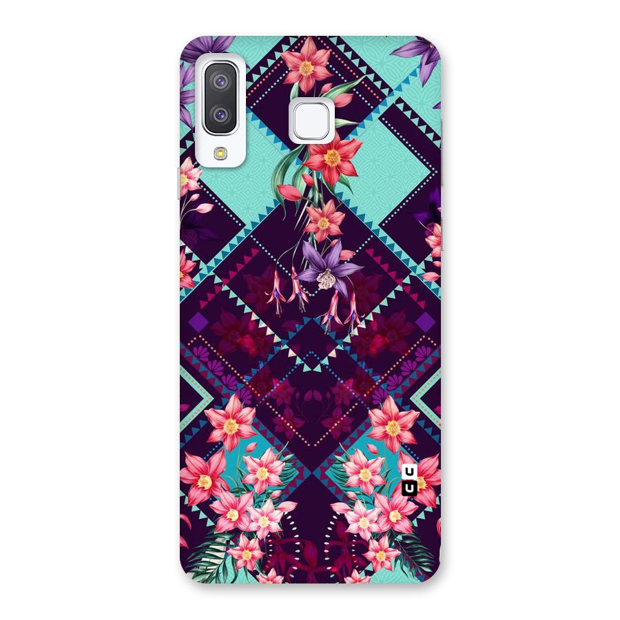 Floral Diamonds Back Case for Galaxy A8 Star