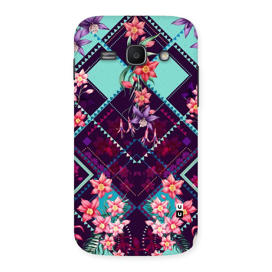 Floral Diamonds Back Case for Galaxy Ace 3