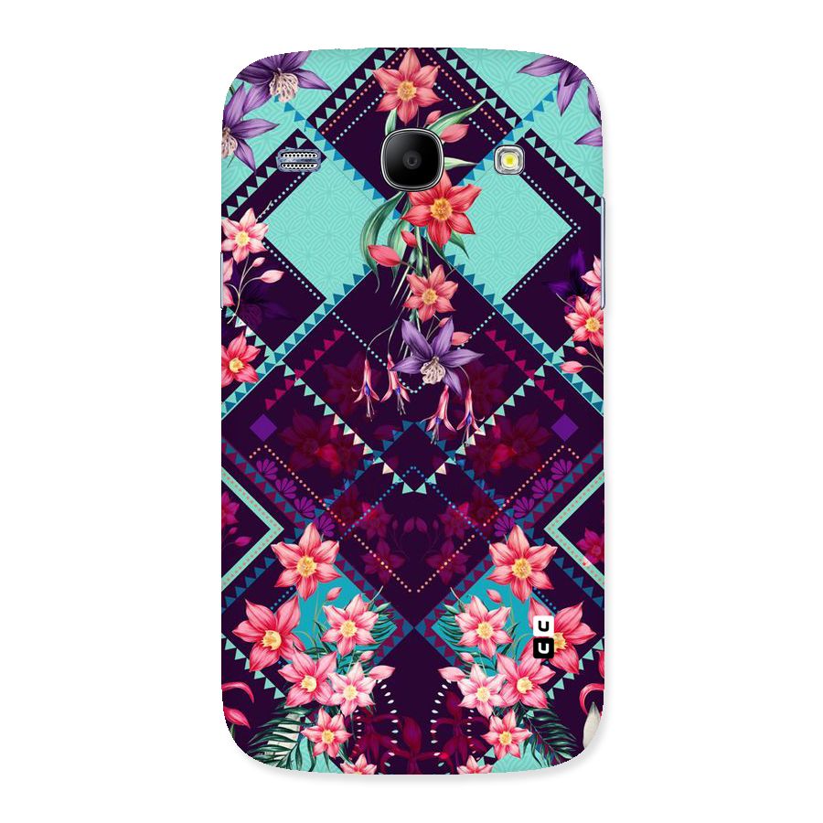 Floral Diamonds Back Case for Galaxy Core