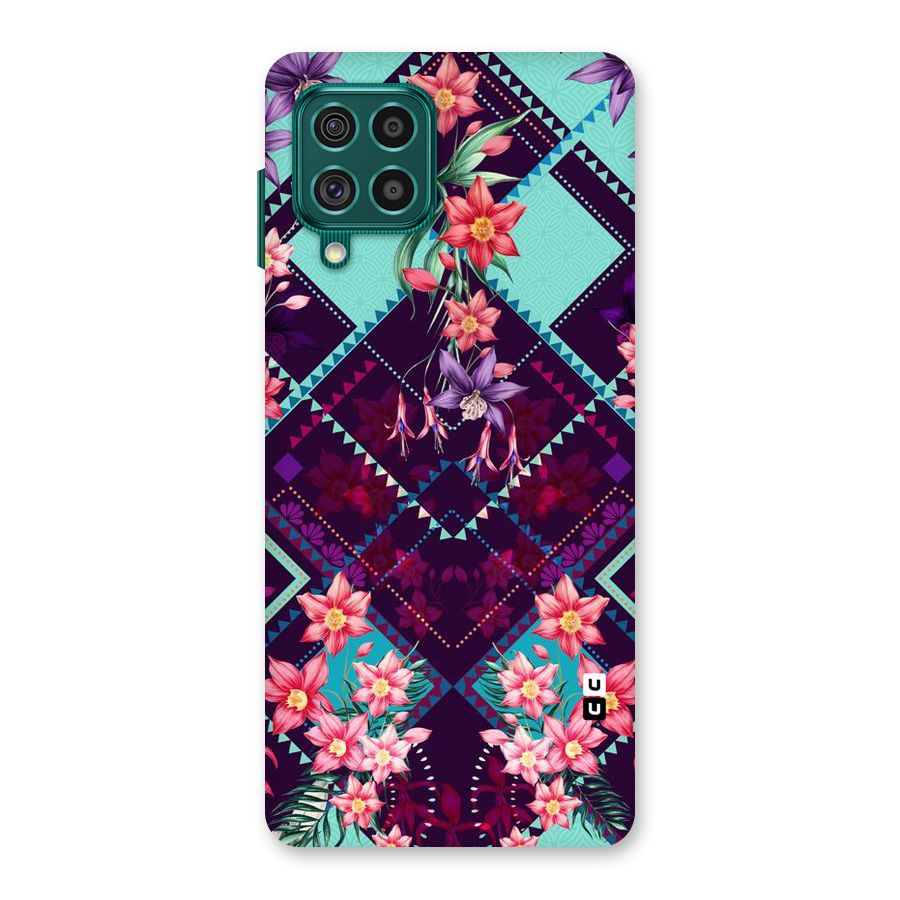 Floral Diamonds Back Case for Galaxy F62