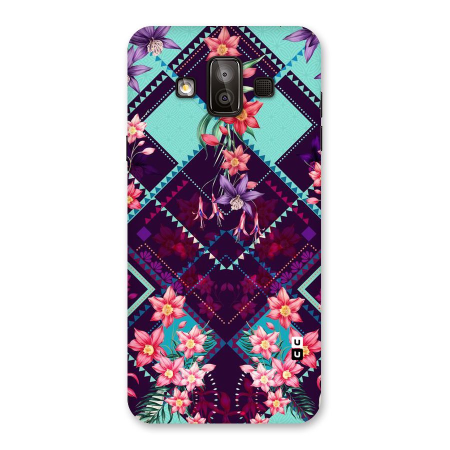 Floral Diamonds Back Case for Galaxy J7 Duo