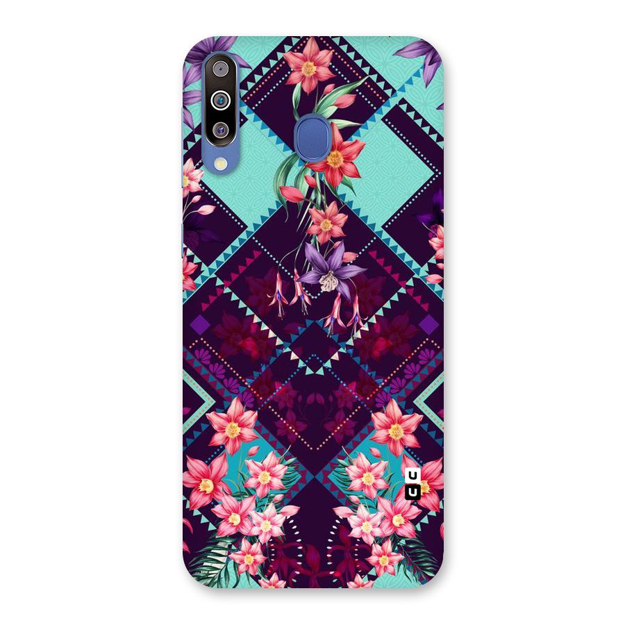 Floral Diamonds Back Case for Galaxy M30
