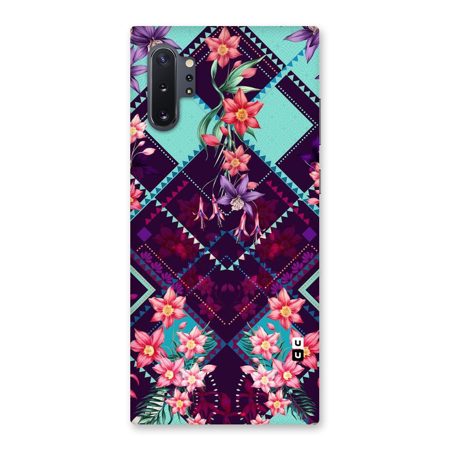 Floral Diamonds Back Case for Galaxy Note 10 Plus