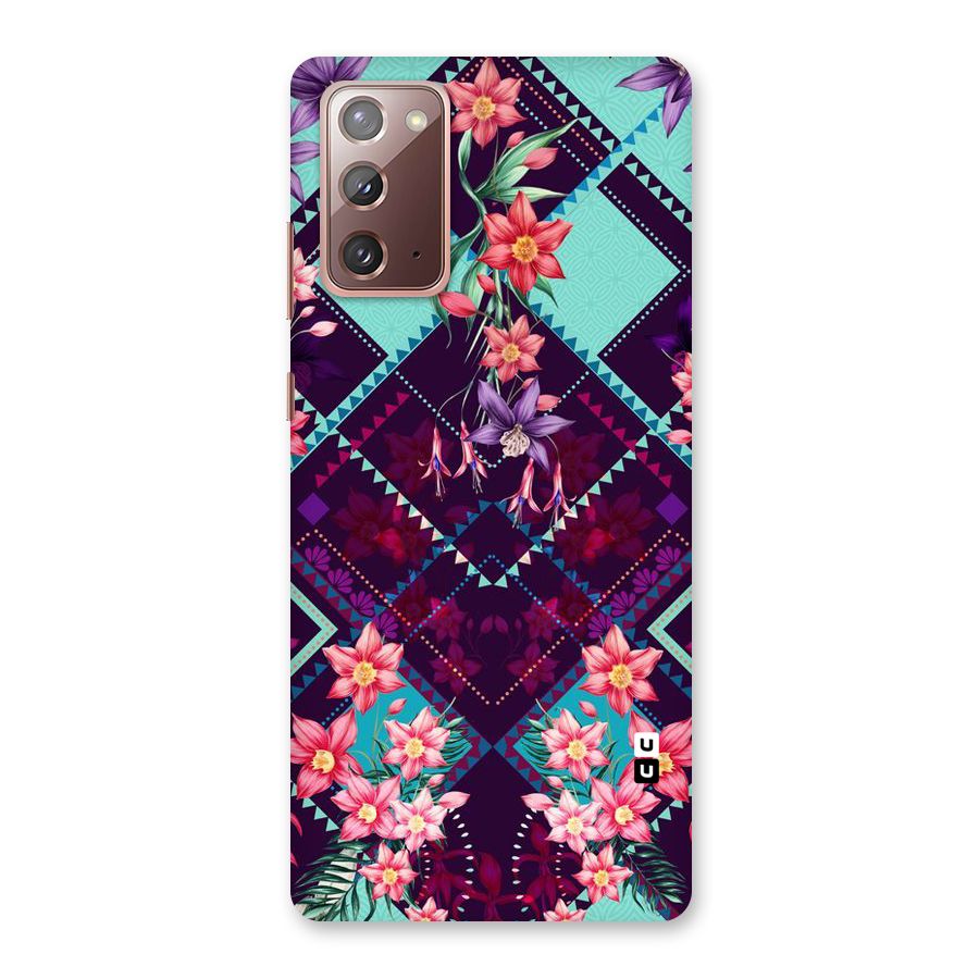 Floral Diamonds Back Case for Galaxy Note 20