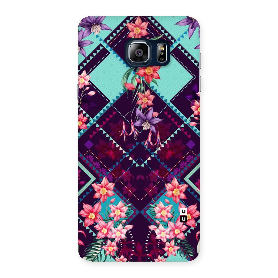 Floral Diamonds Back Case for Galaxy Note 5
