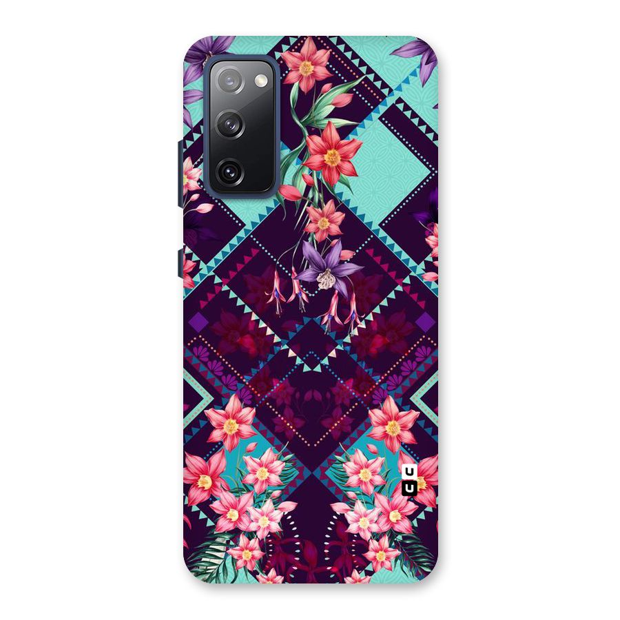 Floral Diamonds Back Case for Galaxy S20 FE