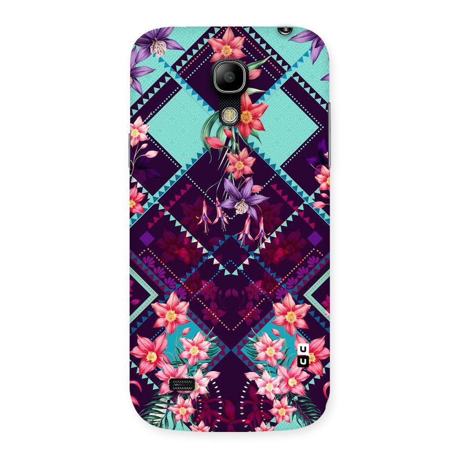 Floral Diamonds Back Case for Galaxy S4 Mini