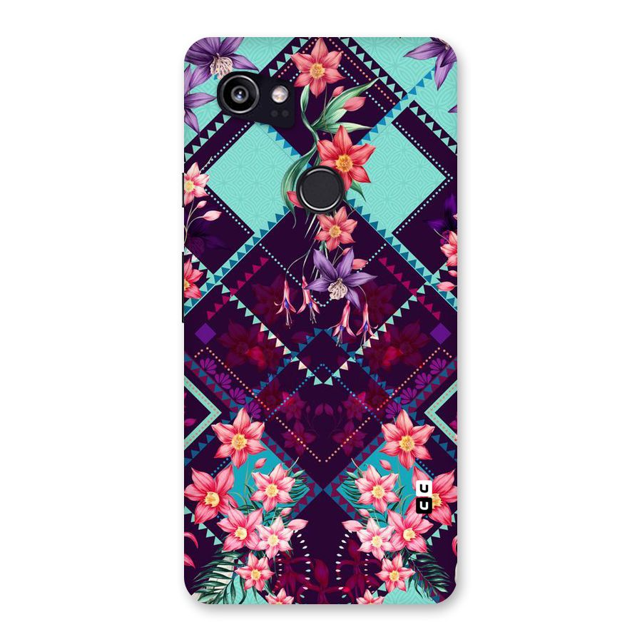 Floral Diamonds Back Case for Google Pixel 2 XL