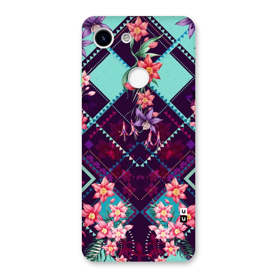 Floral Diamonds Back Case for Google Pixel 3