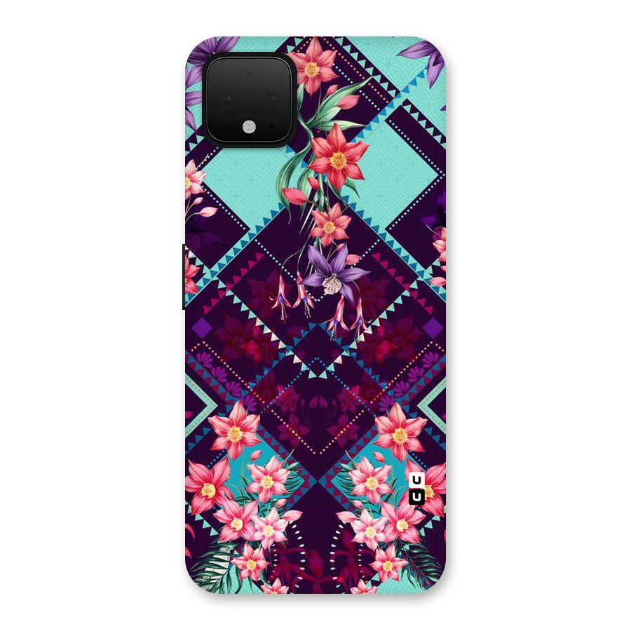 Floral Diamonds Back Case for Google Pixel 4 XL