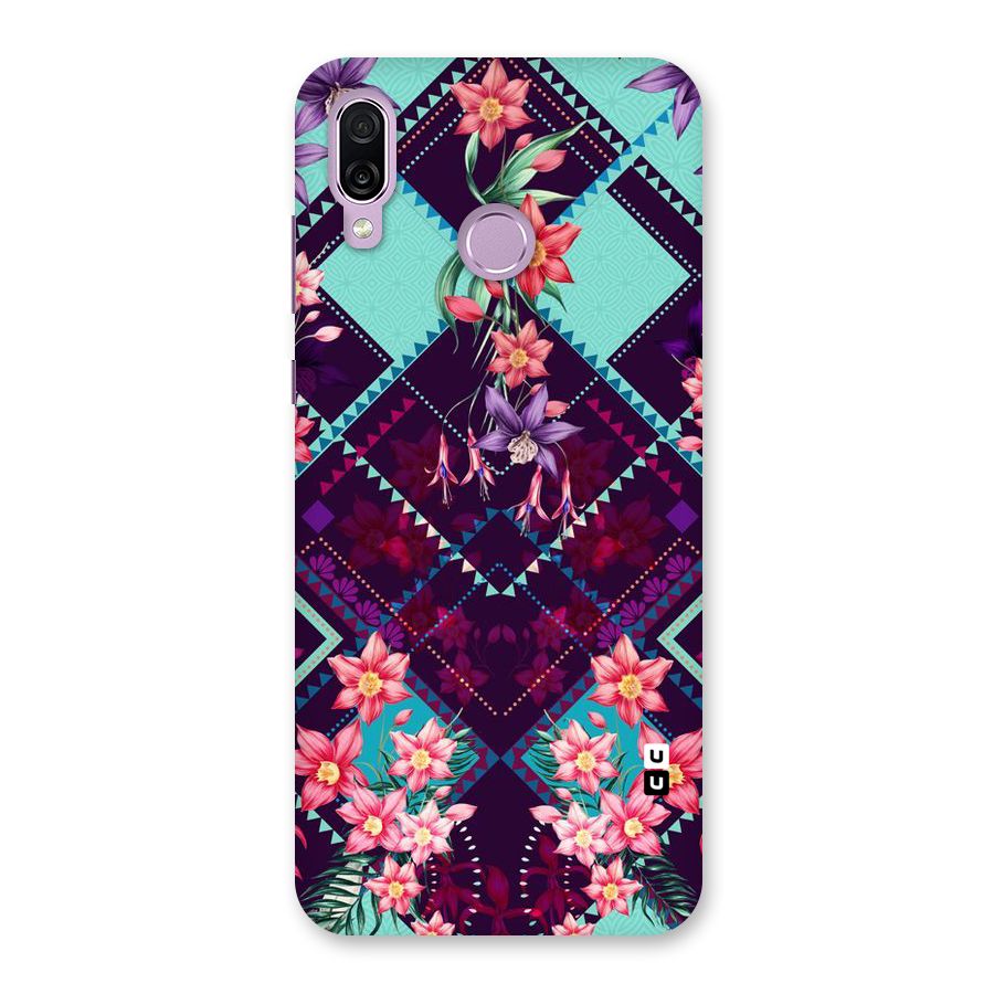 Floral Diamonds Back Case for Honor Play