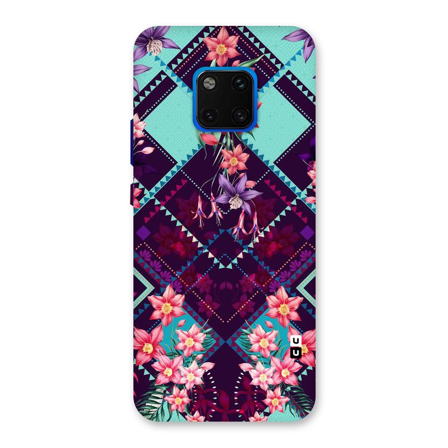 Floral Diamonds Back Case for Huawei Mate 20 Pro