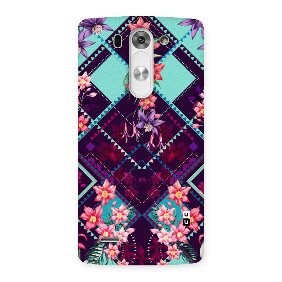 Floral Diamonds Back Case for LG G3 Mini