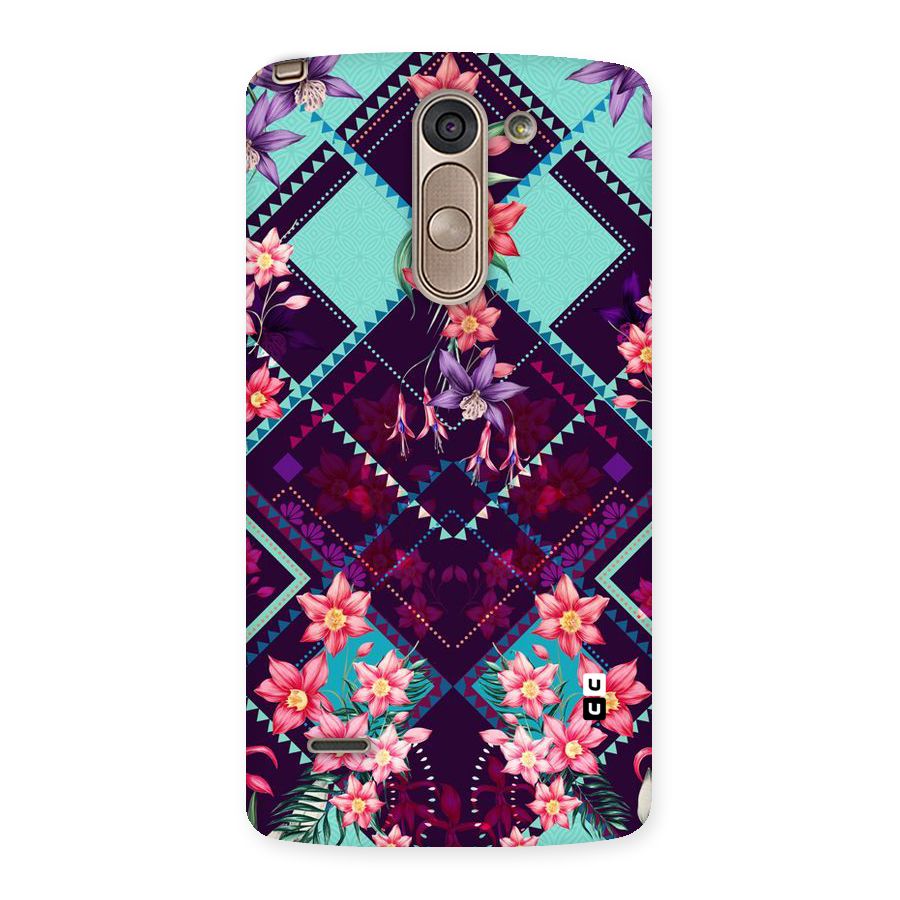 Floral Diamonds Back Case for LG G3 Stylus