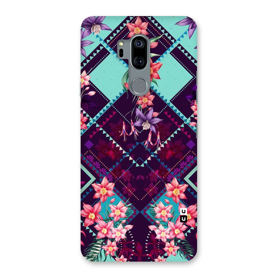 Floral Diamonds Back Case for LG G7