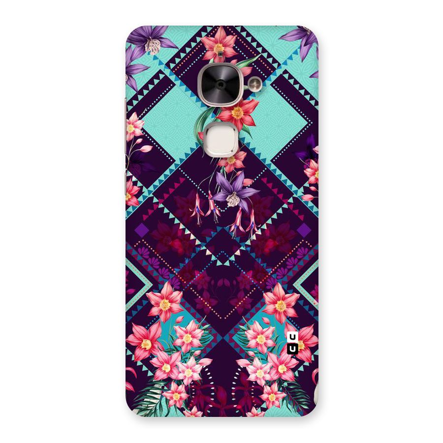 Floral Diamonds Back Case for Le 2