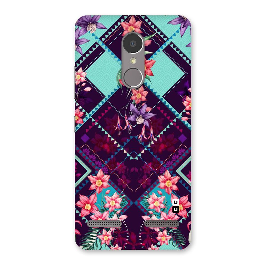 Floral Diamonds Back Case for Lenovo K6