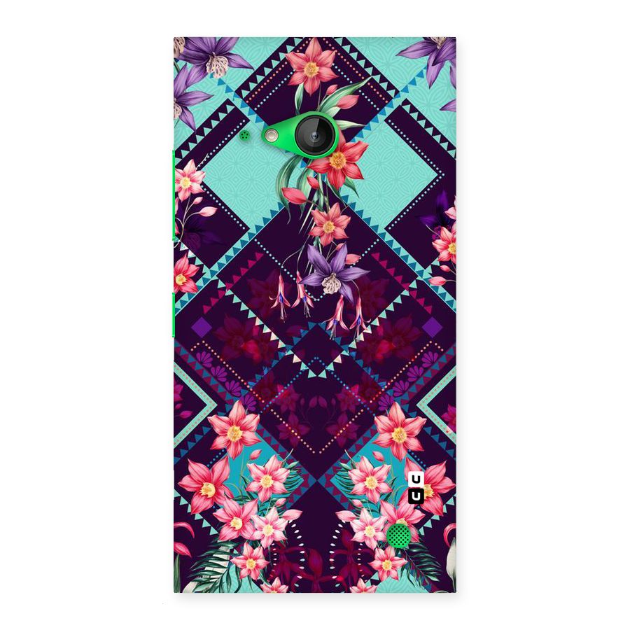 Floral Diamonds Back Case for Lumia 730